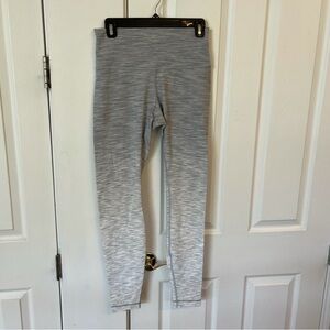 Lululemon Grey striped Ombré Leggings
